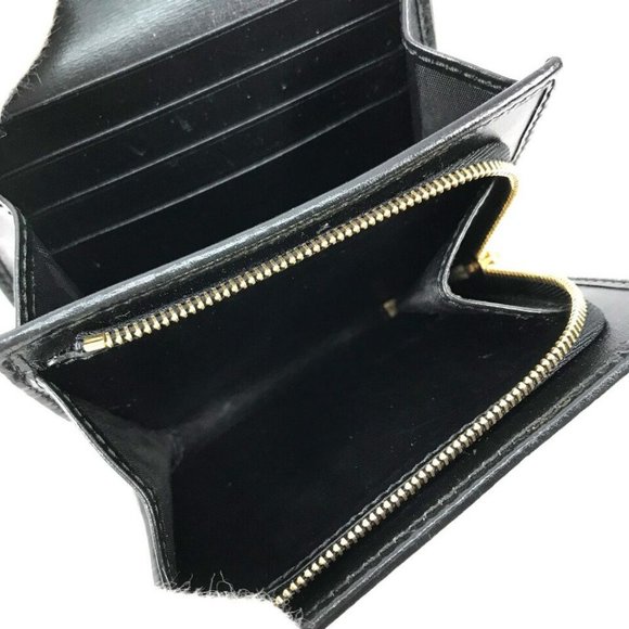 GUCCI 621891 Horsebit Medium wallet Folded wallet Leather Black - Picture 5 of 16